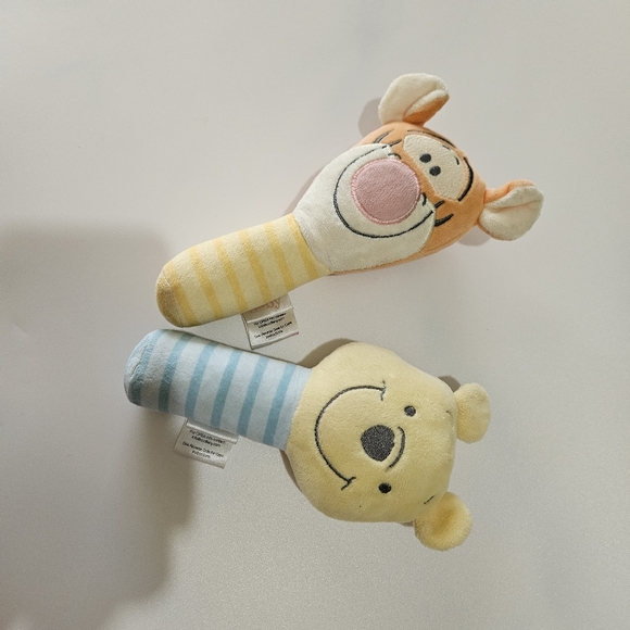 Disney Baby Winnie Pooh and Tigger Rattle Set - Picture 4 of 4